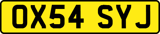 OX54SYJ