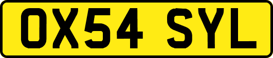 OX54SYL