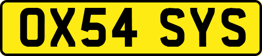 OX54SYS