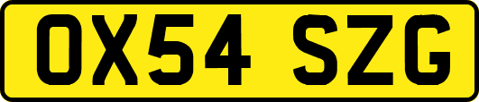 OX54SZG