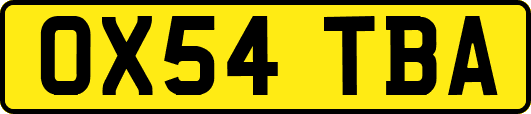 OX54TBA