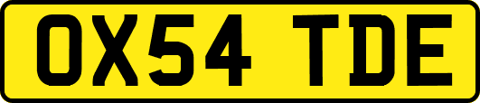 OX54TDE