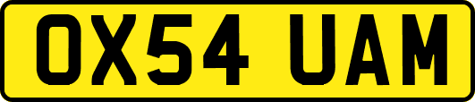 OX54UAM