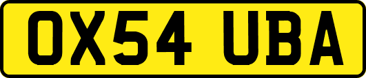 OX54UBA