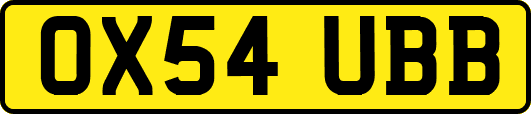 OX54UBB