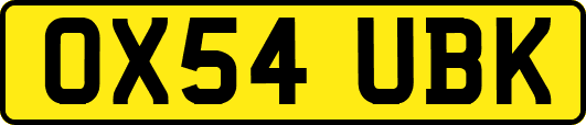 OX54UBK