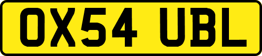OX54UBL