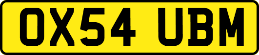 OX54UBM