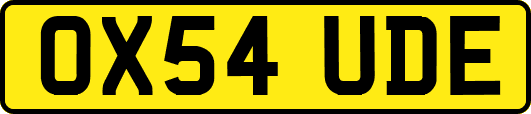 OX54UDE