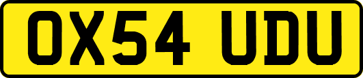 OX54UDU