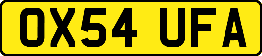 OX54UFA