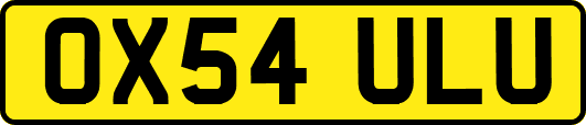 OX54ULU