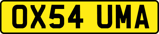 OX54UMA
