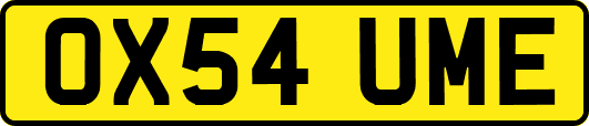 OX54UME