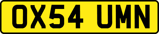 OX54UMN