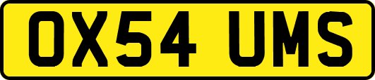 OX54UMS