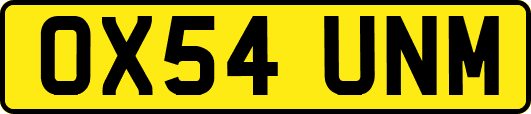 OX54UNM