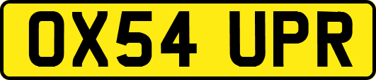 OX54UPR
