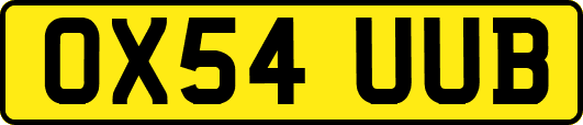 OX54UUB