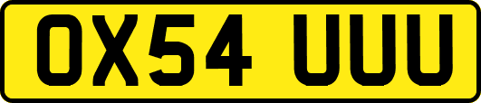 OX54UUU