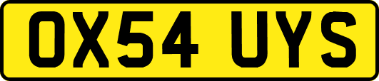 OX54UYS