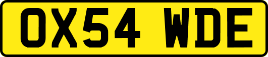 OX54WDE