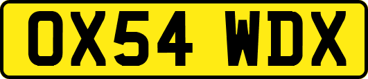 OX54WDX