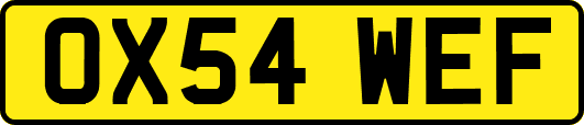 OX54WEF