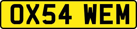OX54WEM