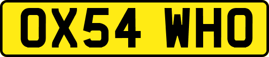OX54WHO