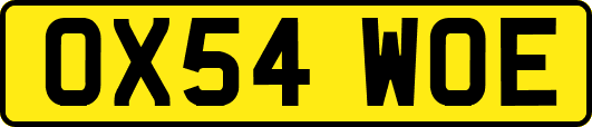 OX54WOE