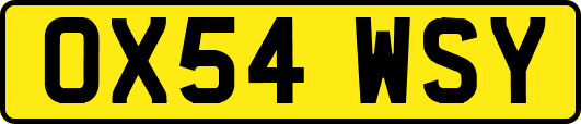 OX54WSY