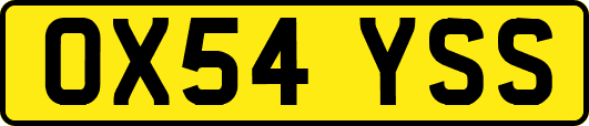 OX54YSS