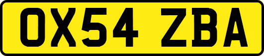 OX54ZBA