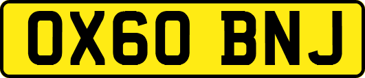 OX60BNJ