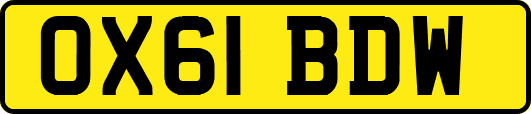 OX61BDW