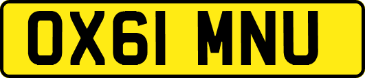 OX61MNU