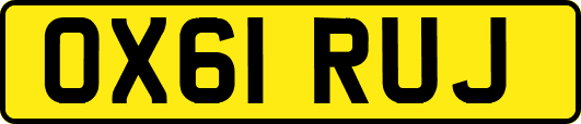 OX61RUJ
