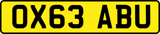 OX63ABU