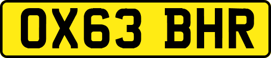 OX63BHR