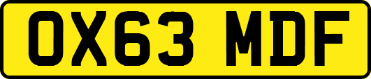 OX63MDF