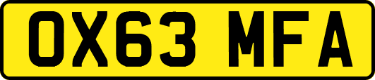 OX63MFA