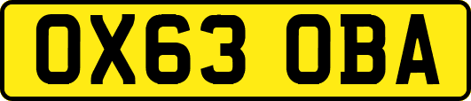 OX63OBA