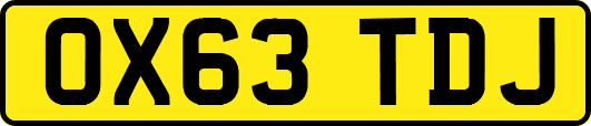 OX63TDJ