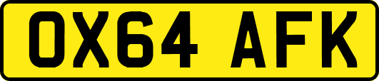 OX64AFK