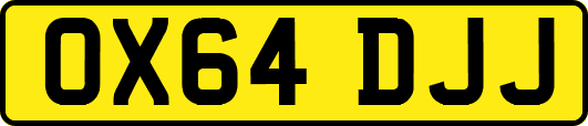 OX64DJJ