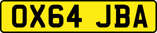 OX64JBA