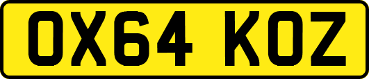 OX64KOZ