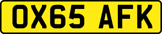 OX65AFK