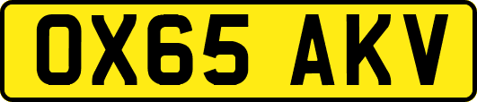 OX65AKV